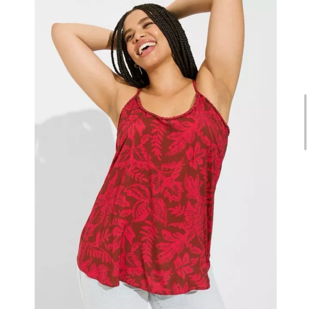 New Torrid Red Camisole